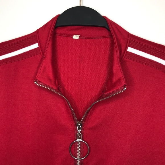 SHEIN Half Zip Crewneck Sweatshirt - Picture 8 of 12